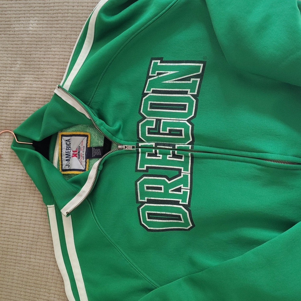 J.‎ America Authentic Oregon 90's Full Zip Track Jacket XL